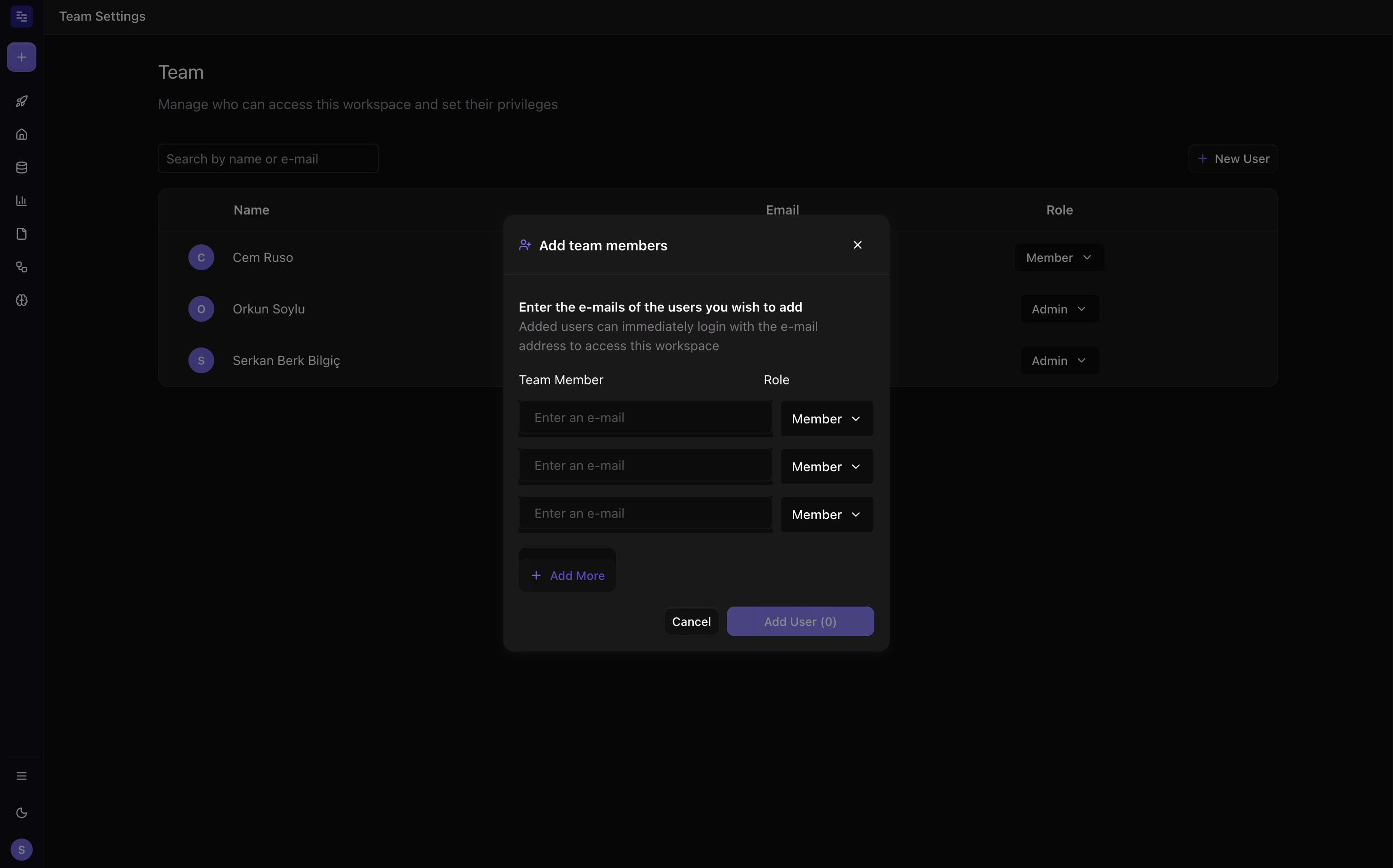 datapad inviting teammates