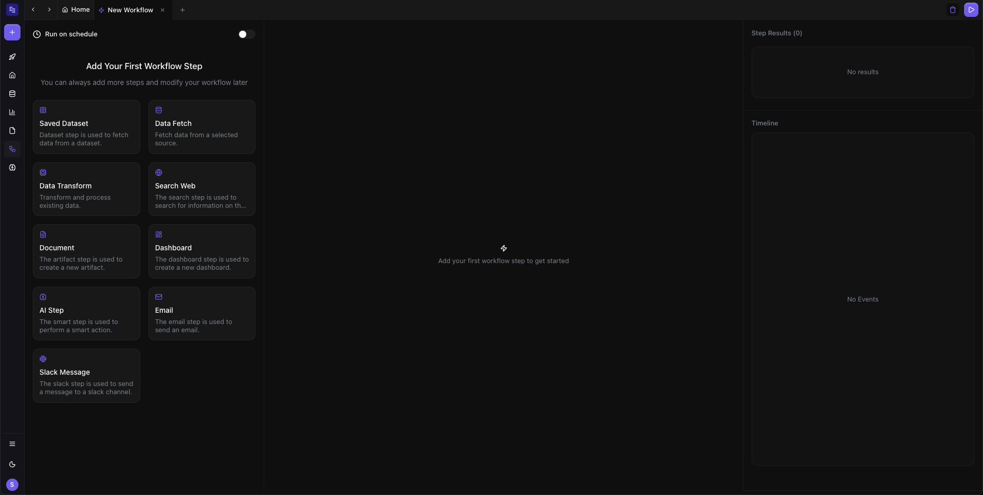 workflow creation process